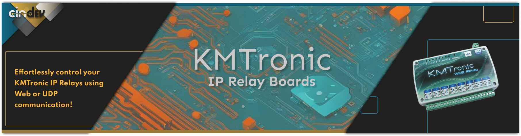 KMTronic banner